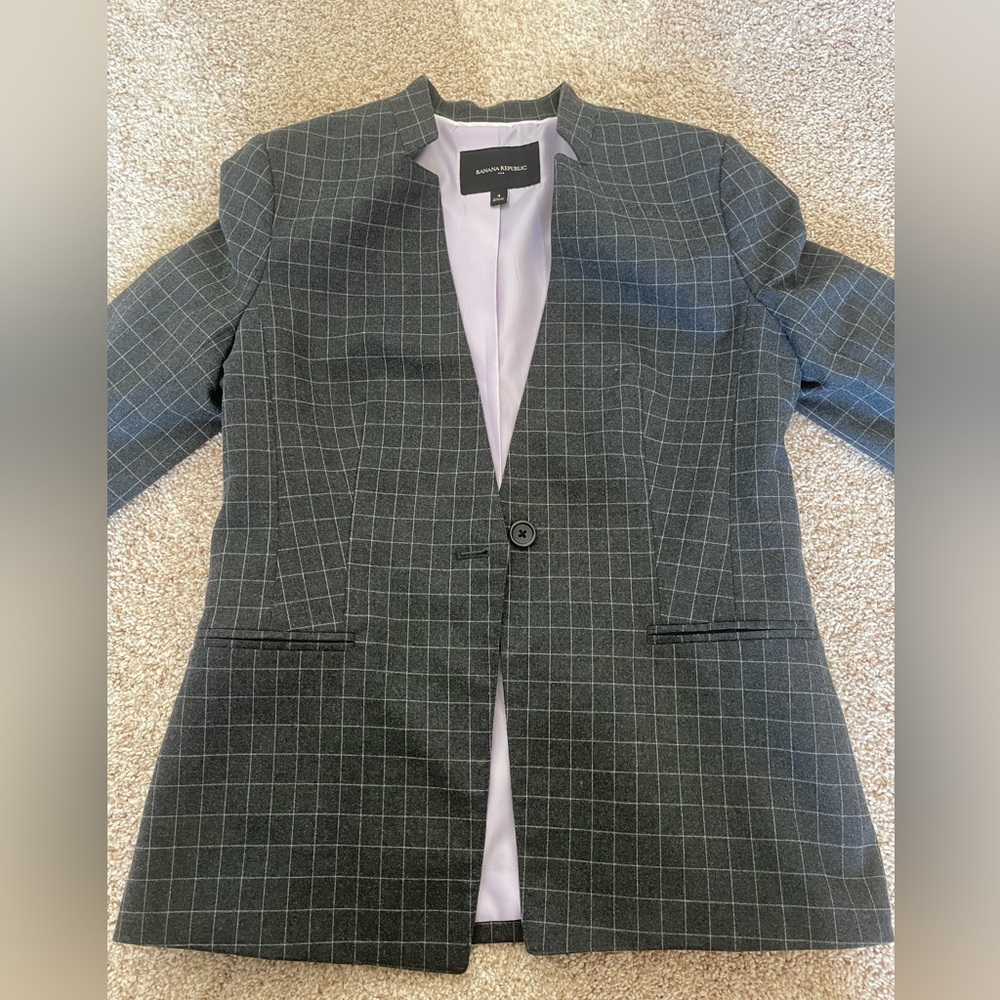 Banana republic washable blazer